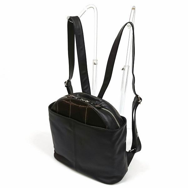 半額！SALE・セール　REAL MINDピレス ソフトレザー（牛革）*ラージクロコ型押しリュック2...