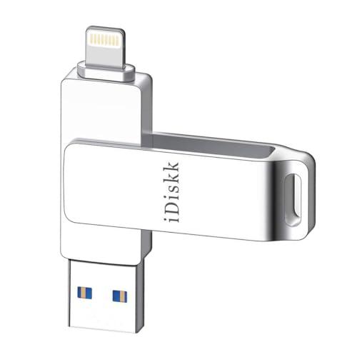 【APPLE mfi認証】 iDiskk iPhone USBメモリ64GB 外付け フラッシュドラ...