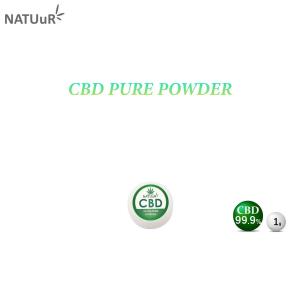 CANNACREATE CBD パウダー 3g 高濃度 3000mg 高純度 99％以上 大容量