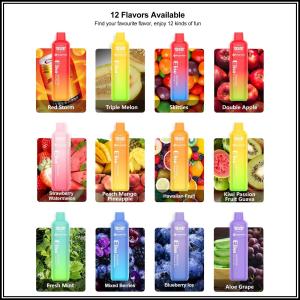 電子タバコ シーシャ 5000回吸引 ニコチン0 電子VAPE 水蒸気タバコ 
