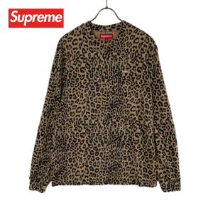Supreme シュプリーム スモールボックスロゴレオパードロングスリーブカットソー Small Box L/S Tee Leo