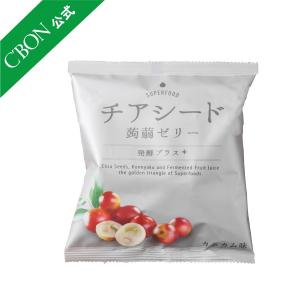 シーボン.公式 チアシード 蒟蒻ゼリー 発酵プラス カムカム味 1袋10個入り C'BON シーボン