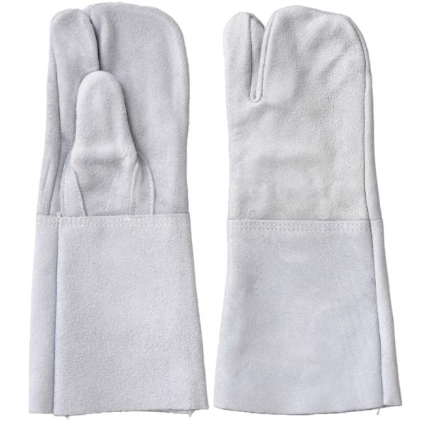 中部物産貿易 ホーケングローブ 溶接用革手袋 ヨーテ#30TT 3本指 溶接 溶断 ロング