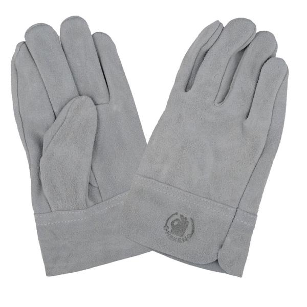 中部物産貿易　ホーケングローブ　牛床皮　カワテNo.9　内縫い　牛革　建設　土木　アウトドア