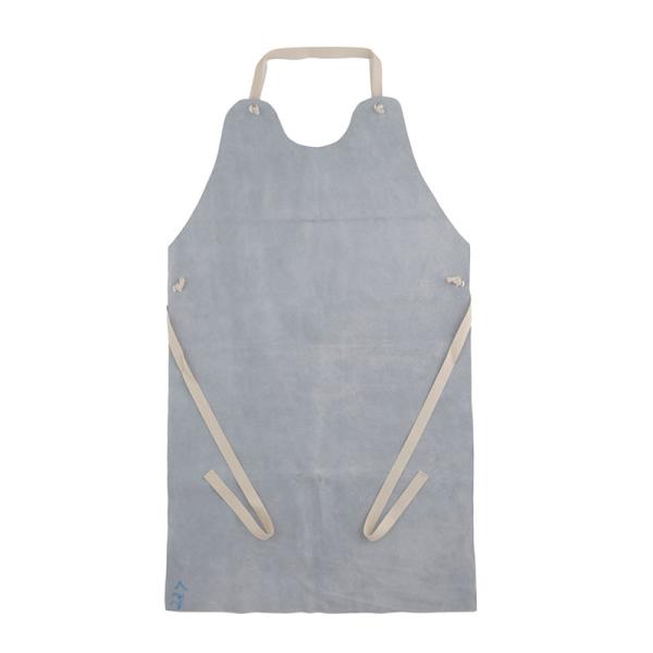 中部物産貿易 ホーケングローブ 皮胸当前掛 溶接用 牛床革 エプロン 厚い 耐熱 　