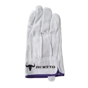 革手袋 作業用 牛床革 背縫い 内綿 BURE...の詳細画像1