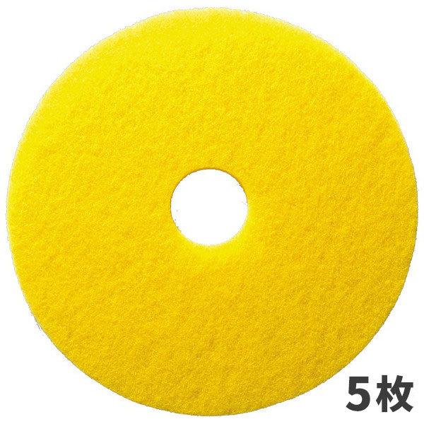 3M イエローオートスクラバーパッド イエローパッド 380X82mm 14インチ 5枚入(＠1枚あ...