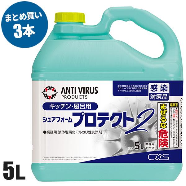 CxS シーバイエス シュアフォームプロテクト2 5L 3本入T20215