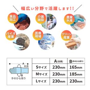 まとめ買い フジ スーパーニトリルグローブ 白...の詳細画像3