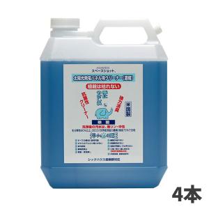オーブテック スペースショット 太陽光発電パネル用クリーナー 濃縮 4L 4本入(＠1本あたり9900円)｜cc-net