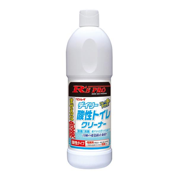 リンレイ R&apos;S PRO デイリー酸性トイレクリーナー 800ml 12本入787734