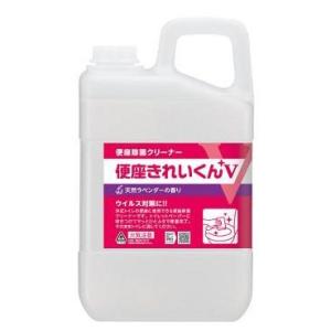 まとめ買い セール価格 サラヤ SARAYA 便座きれいくんV 天然ラベンダーの香り 3L カップ＆ノズル別売 3本入(＠1本あたり3138.7円)50277｜cc-net