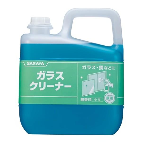 まとめ買い価格 サラヤ SARAYA ガラスクリーナー 5kg カップ＆ノズル別売 3本入 5012...