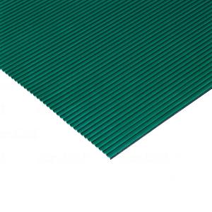 テラモト/イルマゴム 筋入ゴム 3mm厚 緑 滑り止めマット 1m×20m MR-142-010-1｜cc-net
