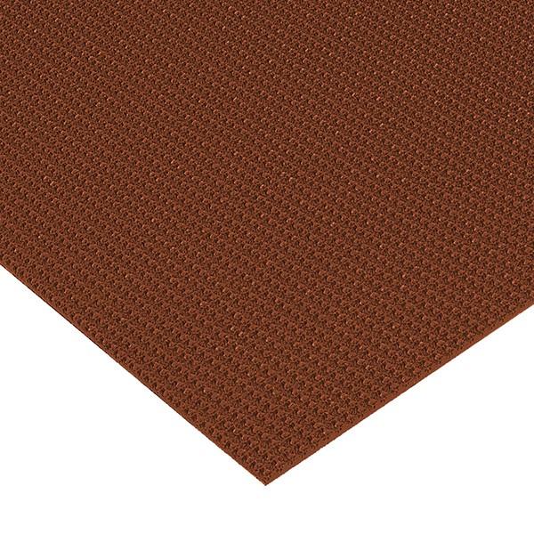 テラモト/トーワ ダイヤマット 茶 滑り止めマット 1m×10m MR-143-062-4