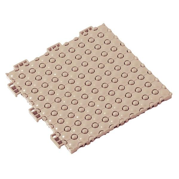 テラモト 抗菌フミンゴ 屋内用 ベージュ スノコ 300×300mm MR-085-076-6