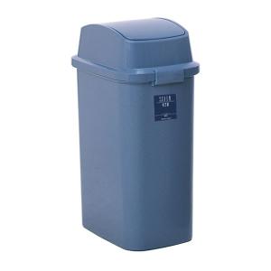 テラモト シャン420エコ ストーンブルー 42L ゴミ箱 屋内用 DS-218-542-3｜cc-net