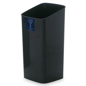 テラモト シャン120エコ 12L ブラック ゴミ箱 屋内用 DS-203-012-9｜cc-net