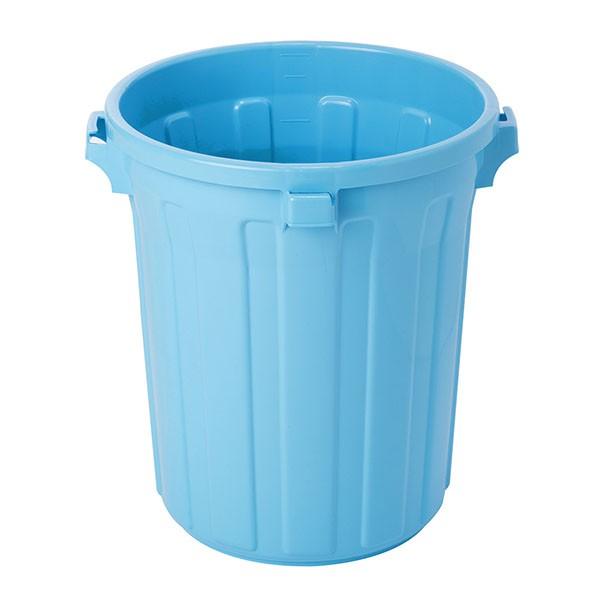 テラモト GK容器 丸 本体 75L ゴミ箱 屋内用 DS-457-175-3