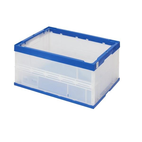 テラモト 折りたたみコンテナ ふたなし STS7DB ゴミ箱 屋内用 4個入(＠1個あたり4675円...