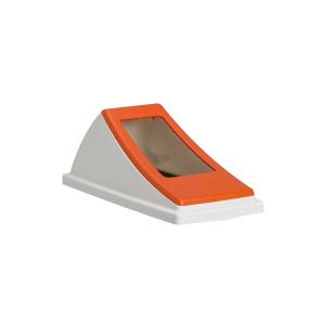 テラモト エコン ダストボックス#30 蓋 レッド 一般ゴミ用 オープン ゴミ箱 屋内用 DS-220-102-2｜cc-net