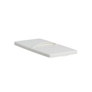 テラモト エコン ダストボックス#30 蓋 オフホワイト かぶせフタ ゴミ箱 屋内用 DS-220-105-8｜cc-net