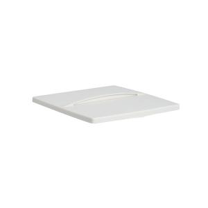 テラモト エコン ダストボックス#70 蓋 オフホワイト かぶせフタ ゴミ箱 屋内用 DS-220-305-8｜cc-net