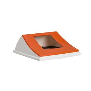 テラモト エコン ダストボックス#90 蓋 レッド 一般ゴミ用 オープン ゴミ箱 屋内用 DS-220-402-2｜cc-net