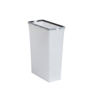 テラモト エコン ダストボックス#30 半透明 本体 ゴミ箱 屋内用 DS-220-500-0｜cc-net