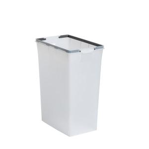 テラモト エコン ダストボックス#45 半透明 本体 ゴミ箱 屋内用 DS-220-600-0｜cc-net