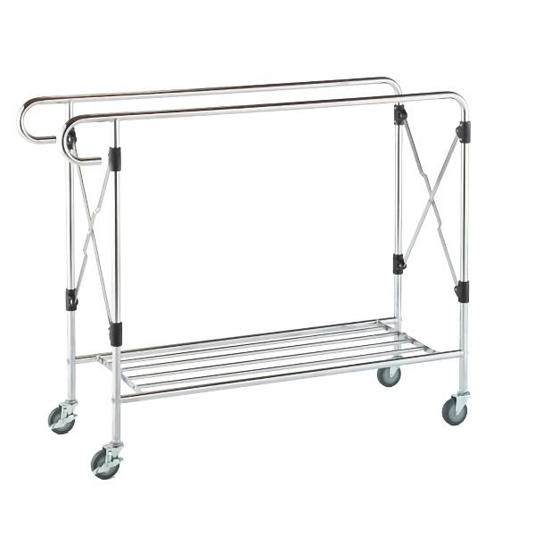 テラモト システムカート フレーム 100φキャスター バンパーなし 運搬・カート DS-574-0...