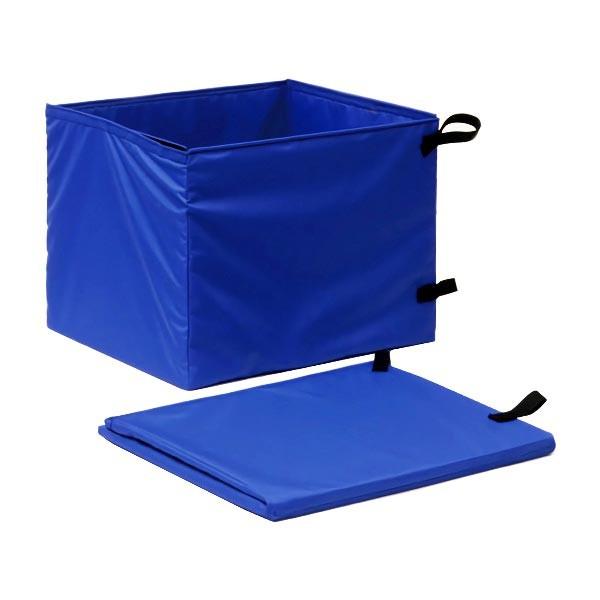 テラモト/金沢車輛 台車用折りたたみボックス 小 運搬・カート OT-561-601-0