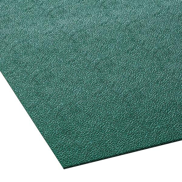 テラモト トリプルシート 5mm厚 緑 クッションマット 1m×10m MR-154-110-1