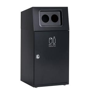 期間限定 セール価格 テラモト ニートST かん・びん用 アーバングレー 67L ゴミ箱 屋外用 DS-166-018-8｜cc-net