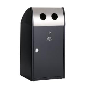 テラモト トリム TrimST ステン あきかん用 アーバングレー 68L ゴミ箱 屋外用 DS-168-916-8｜cc-net