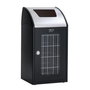 テラモト トリム TrimSTF ステン ミエル 一般ゴミ用 アーバングレー 68L ゴミ箱 屋内用 DS-168-520-8｜cc-net