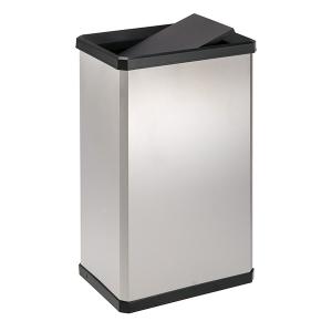 テラモト ステンターンボックスL 37L ゴミ箱 屋内用 DS-251-510-0｜cc-net