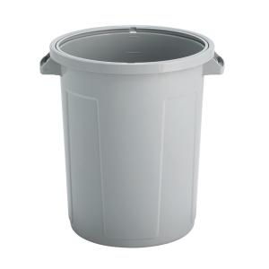 テラモト エコン ダストボックス ＃45 丸型 本体 45L ゴミ箱 屋内用 5個入(＠1個あたり2640円)DS-220-904-5｜cc-net