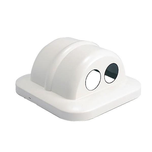 テラモト グランドコーナー用 蓋 440角B カン・ビン用 ゴミ箱 屋外用 DS-200-561-0