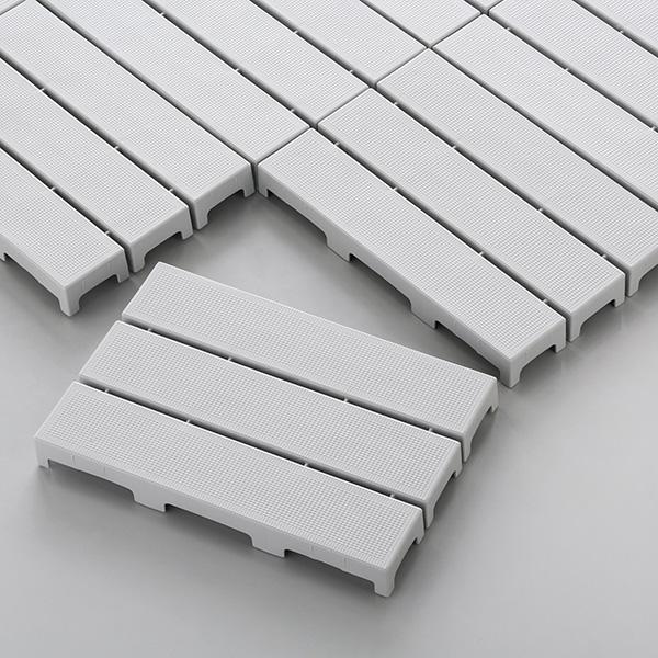 テラモト エコブロックスノコ 灰 スノコ 297×444mm MR-095-010-5