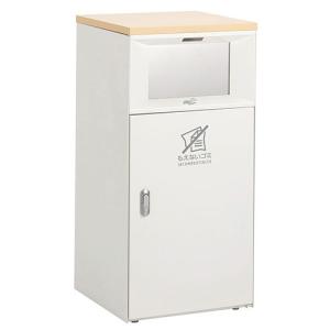 テラモト トラッシュボックスFTタッチレス オフホワイト もえないゴミ用 ゴミ箱(屋内用) 67L DS-189-552-7｜cc-net