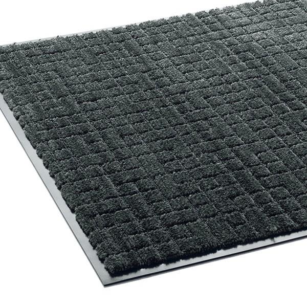 テラモト 雨天用マット ネオレイン グレー マット(屋内用) 900×1500mm MR-031-0...