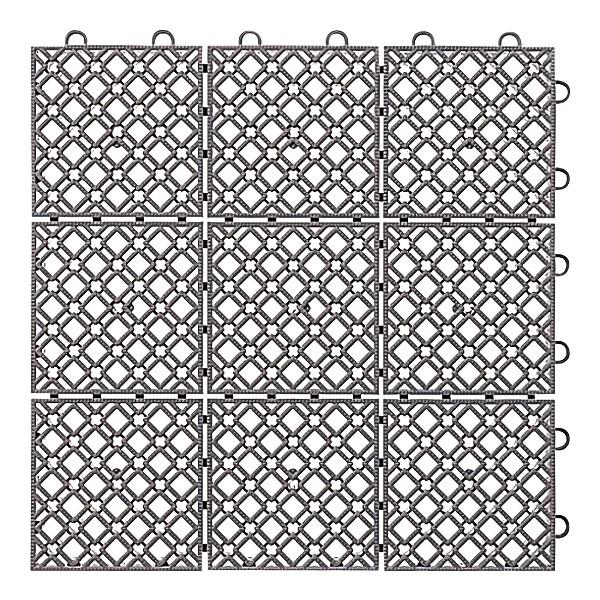 山崎産業 ニューマフロス 本駒 GR(灰) スノコ F-159-HK-GR