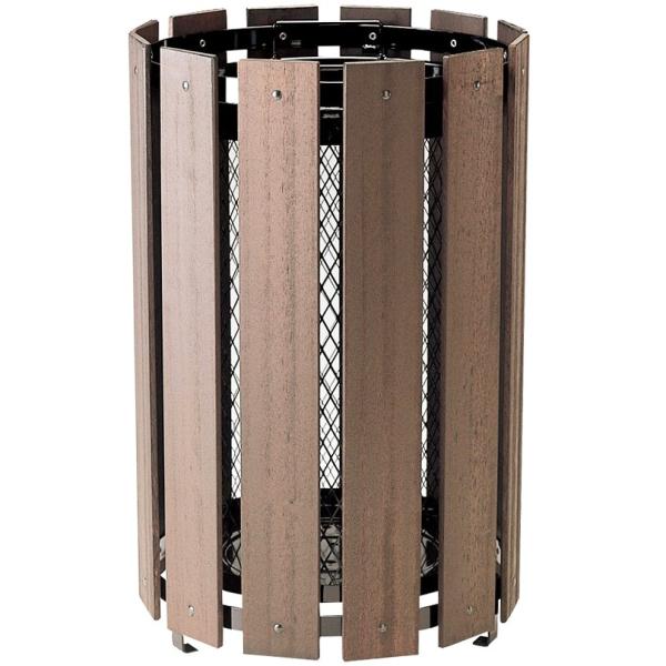 セール価格 山崎産業 木調屑入れ 44L ゴミ箱(屋外用) YD-66C-IY