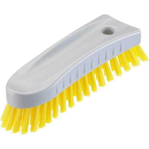 山崎産業 HGハンドブラシH ハード Y(黄) 清掃用品 CL613-000X-MB-Y