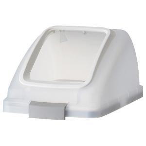 山崎産業 リサイクルトラッシュ SKL-50 角穴蓋 その他のゴミ/W(白) ゴミ箱(屋内用) YW-452L-OP1-W｜cc-net
