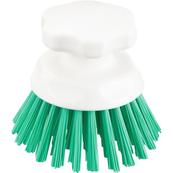 山崎産業 HGハンドブラシ丸型 ハード G(緑) 清掃用品 CL614-000X-MB-G
