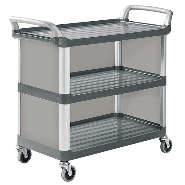 期間限定セール 山崎産業 リネンカート SA-93F 清掃用カート CA688-000X-MB