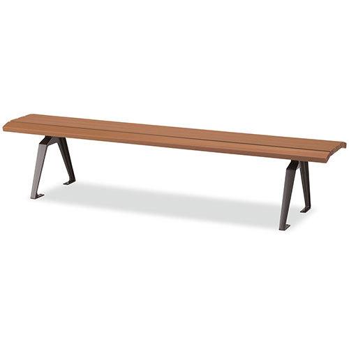 セール価格 山崎産業 ベンチYB-141L-WN1800背なし YB-141L-WN