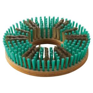 山崎産業 12インチポリッシャー用 ワンタッチトーロンブラシ E-13-T